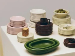 Dinerbord HAY Barro Pistachio 24 cm (Set van 2)