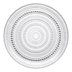 Dinerbord Iittala Kastehelmi Helder 25 cm