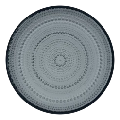 Iittala Dinerbord Kastehelmi Donkergrijs 25 cm Outlet