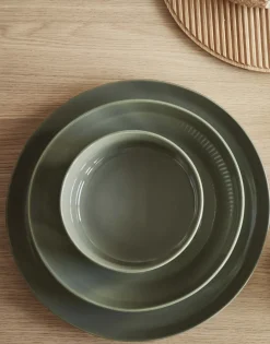 Dinerbord Marc O'Polo Moments Olive Green 27 cm (Set van 4)