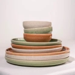 Dinerbord Salt & Pepper Blush Green 27,5 cm (Set van 4)
