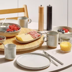 Dinerbord Salt & Pepper Cameo Beige 28 cm (Set van 4)