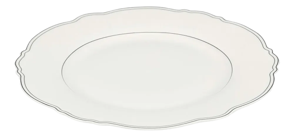 Salt & Pepper Dinerbord Odette Black / White 28 cm (Set van 2) Outlet