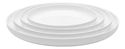 Dinerbord Serax Base tableware by Piet Boon High White 28 cm