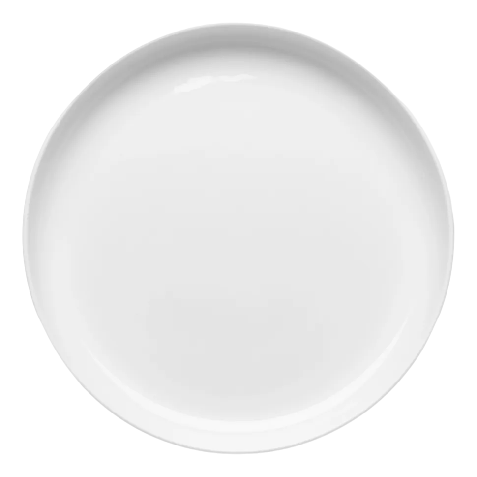 Dinerbord Serax Base tableware by Piet Boon High White 28 cm