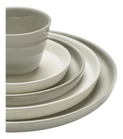 Dinerbord Serax Cena by Vincent Van Duysen High Ivory 22,3 cm