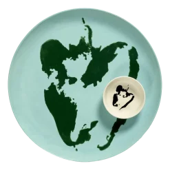Dinerbord Serax Feast Tableware By Ottolenghi Azure Pepper Green L 26,5 cm