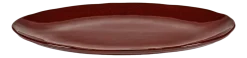 Dinerbord Serax La Mère Tableware By Marie Michielssen Venetian Red Ovaal 37,5 x 27,5 cm