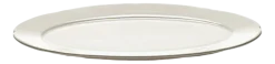 Dinerbord Serax Oval S White Silhouette 19 cm