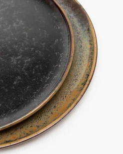 Dinerbord Serax Surface Tableware By Sergio Herman Indi Grey L 27 x 27 x 1,5 cm