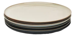 Dinerbord Serax Terres De Rêves Tableware By Anita Le Gr Misty Grey L 26 x 26 x 1,1 cm