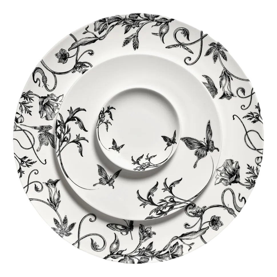 Dinerbord Serax XL Enchanted Garden Unity White 27 cm