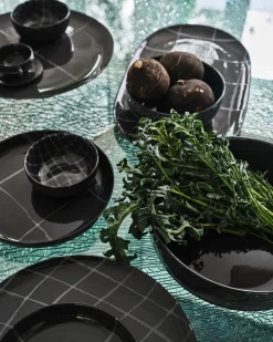 Dinerbord Serax Zuma Tableware By Kelly Wearstler Grey M 25,5 cm
