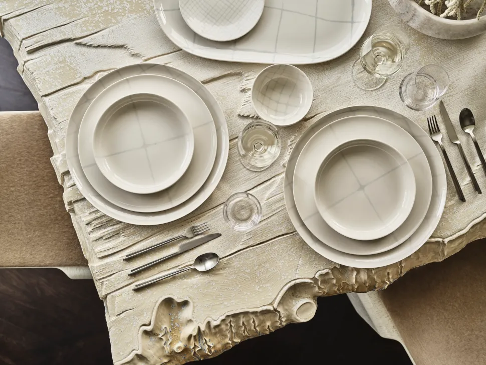 Dinerbord Serax Zuma Tableware By Kelly Wearstler White L 33 cm