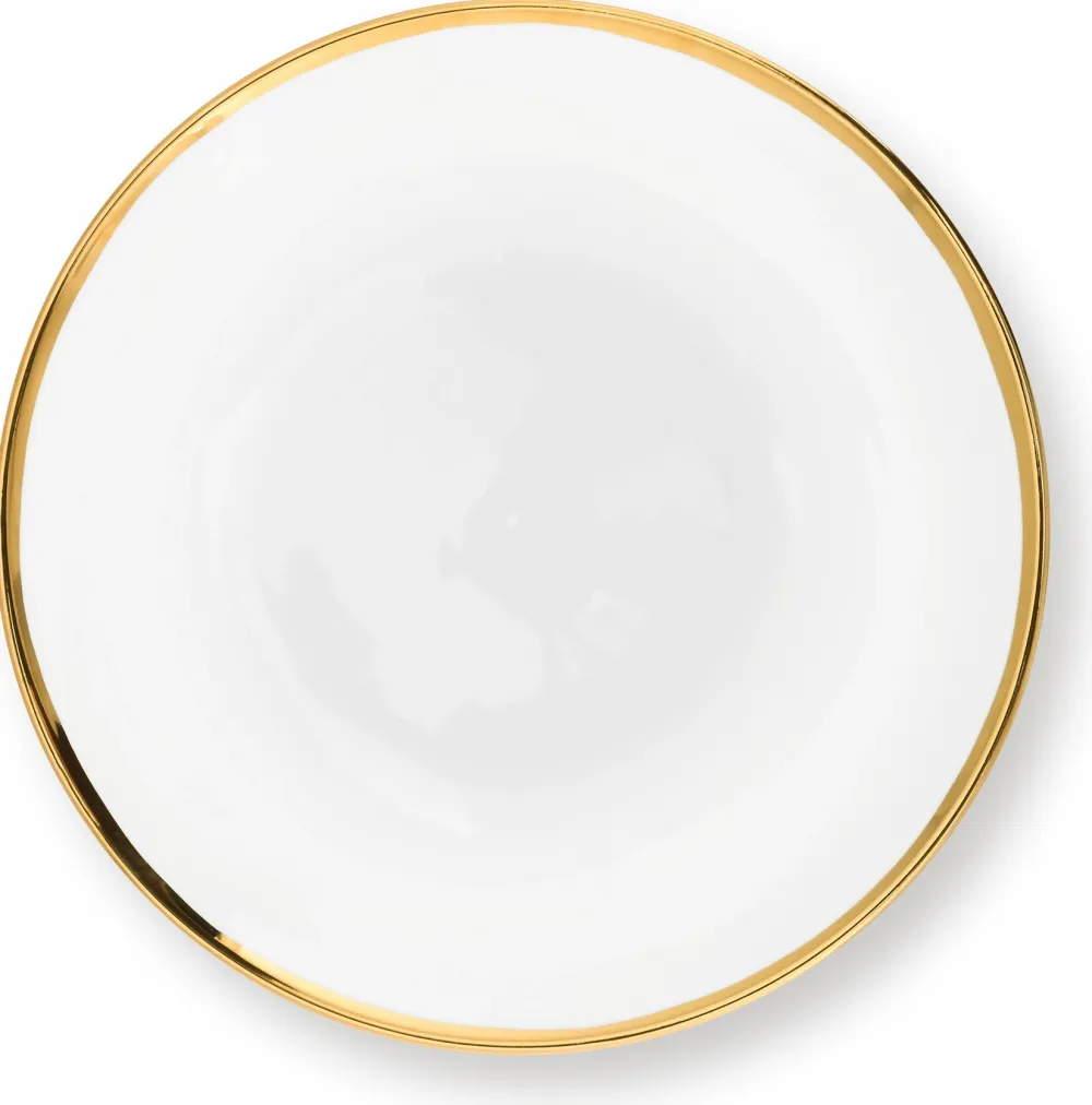 VT Wonen Dinerbord vtwonen White Gold 25.5 cm (Set van 2) Clearance