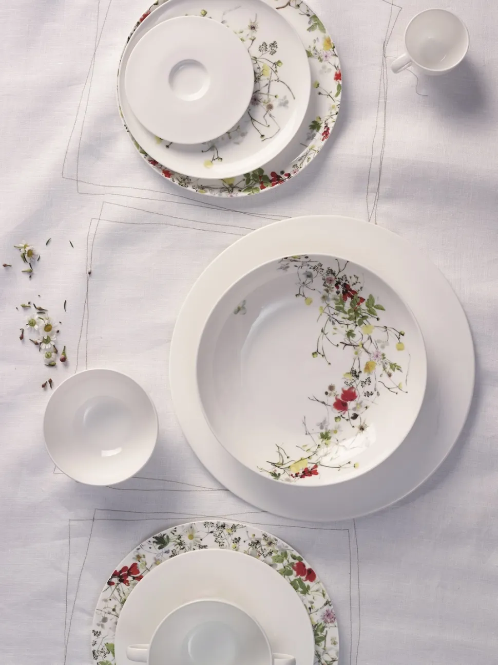 Dinerset Rosenthal Brillance Fleurs Sauvages (4-delig)