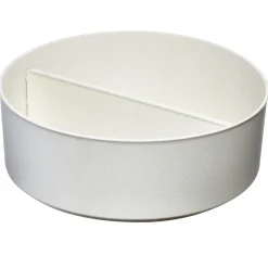 iDesign Draaiplateau Ro Pansino Hoog met Verdeler Wit (25,5 x 9,7 cm) Hot