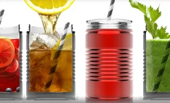 Drinkbeker Asobu Mason Jar I can Champagne 540 ml