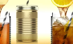 Drinkbeker Asobu Mason Jar I can Champagne 540 ml