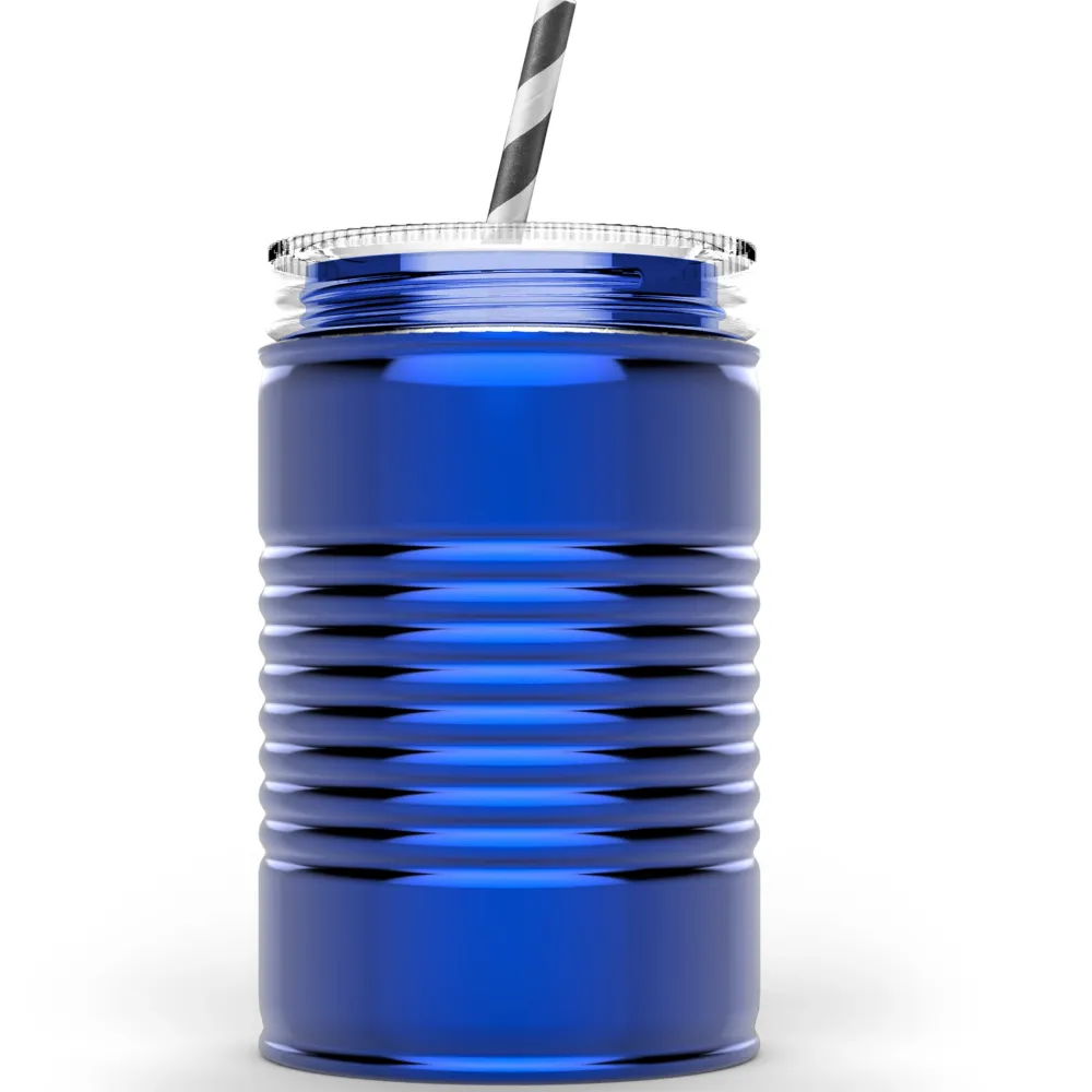 Asobu Drinkbeker Mason Jar I can Blauw 540 ml Online