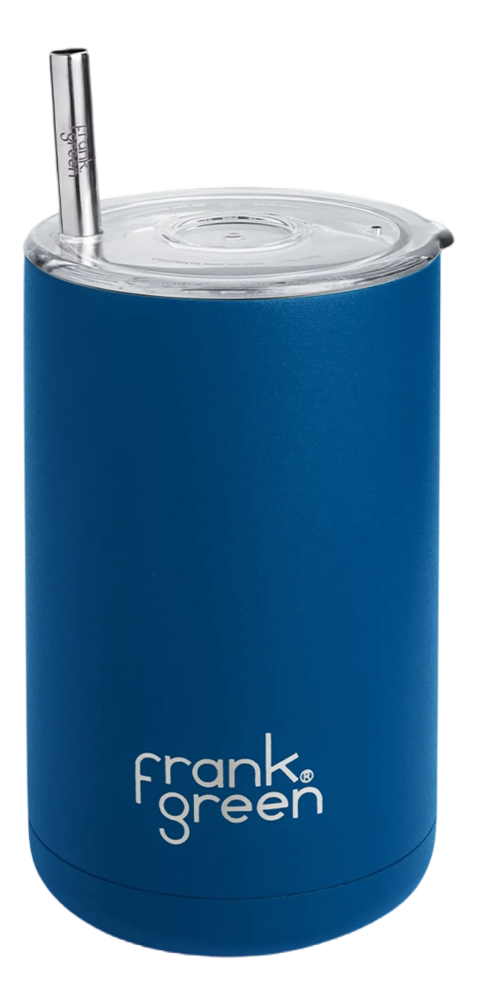 Drinkbeker Frank Green Iced Coffee Cup Deep Ocean 425 ml