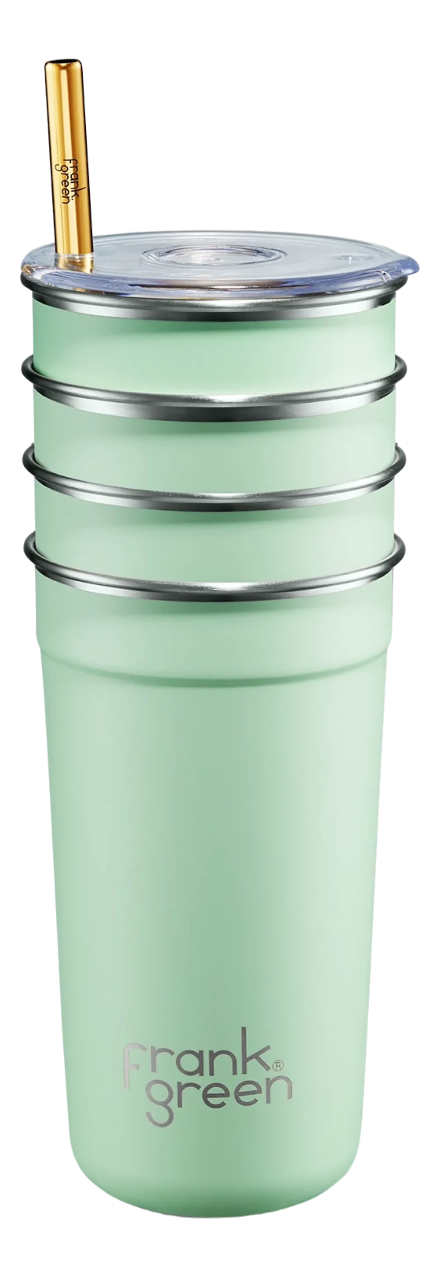 Frank Green Drinkbeker Party Mint Gelato 475 ml (Set van 4) New