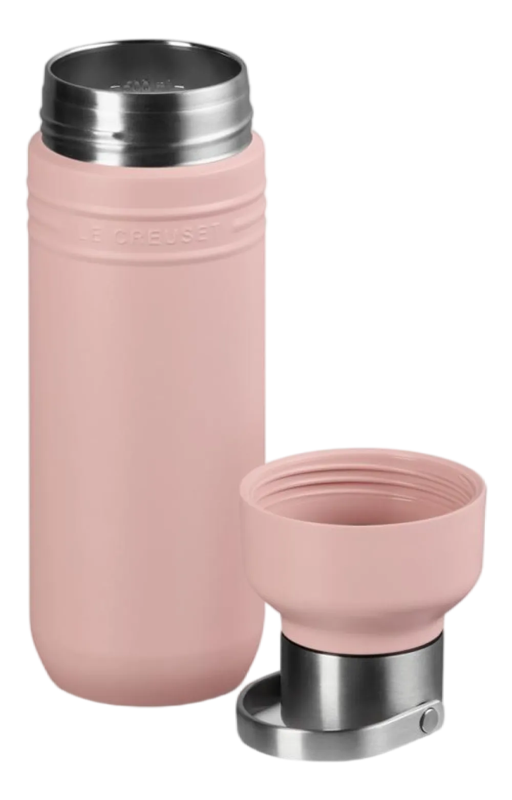 Le Creuset Drinkfles On The Go Shell Pink 0,5L Best