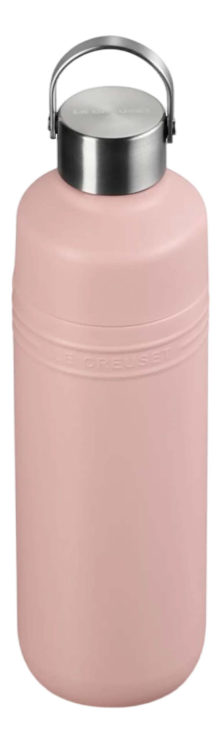 Le Creuset Drinkfles On The Go Shell Pink 1L Clearance