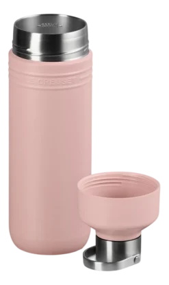 Le Creuset Drinkfles On The Go Shell Pink 1L Clearance