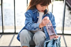 Mepal Drinkfles voor Kinderen Pop-Up Campus Cool Blue 500 ml Hot