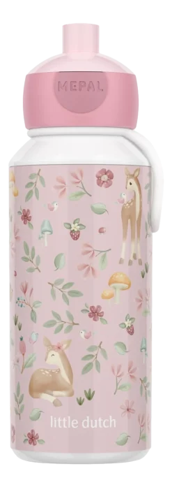 Mepal Drinkfles voor Kinderen Pop-Up Campus Fairy Garden 400 ml New
