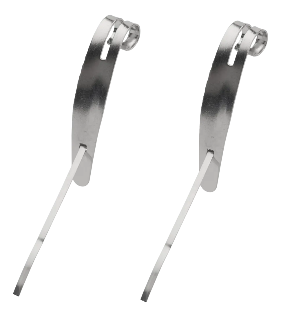 Druppelvanger Bredemeijer Universal Zilver (Set van 2)