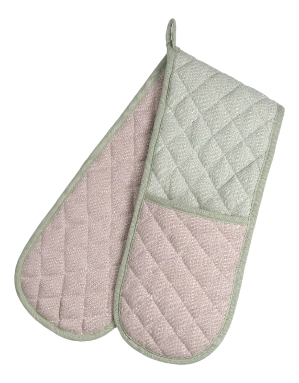 Dubbele Ovenwant Kela Tia Nougat/Smoke Green