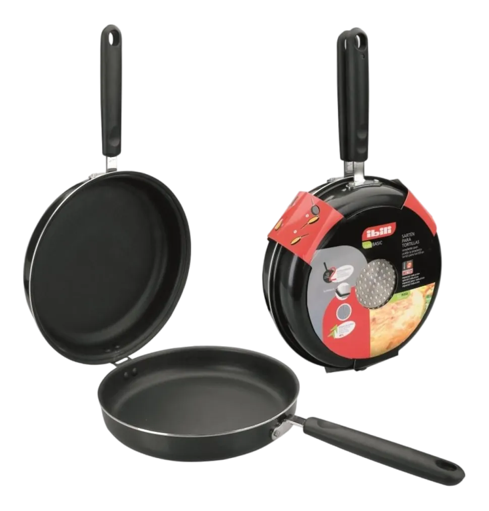 Dubbele Pan Ibili InduBasic 14 cm