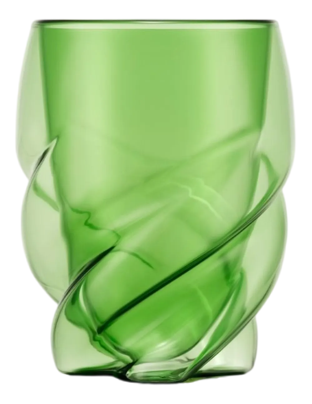Bodum Dubbelwandig Glas Pavina Paris Twisted Groen 270 ml (Set van 6) Hot