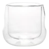 Dubbelwandig Glas Salt & Pepper Palm 200 ml (Set van 2)