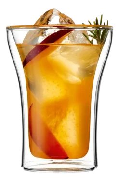 Dubbelwandig Theeglas Bodum Assam Transparant 250 ml (Set van 2)
