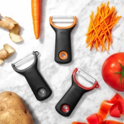 OXO Dunschiller Good Grips Zwart (3-delig) Hot