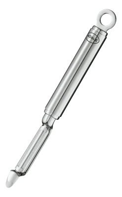 Dunschiller Rösle Dunschiller Tomaat en Kiwi 21 cm Zilver