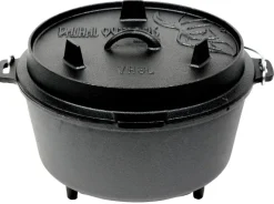 Dutch Oven Valhal Outdoor Met Pootjes Outdoor 8 L
