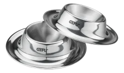 Gefu Eierdop Ovo Zilver (2-delig)