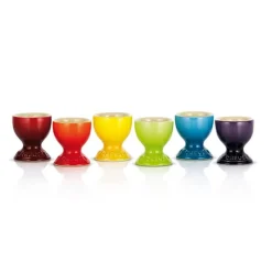 Eierdop Le Creuset Regenboog (6-Delig)