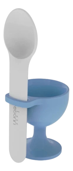 Eierdop Trebonn Met Lepel Blauw