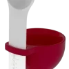 Eierdop Trebonn Met Lepel Kersenrood