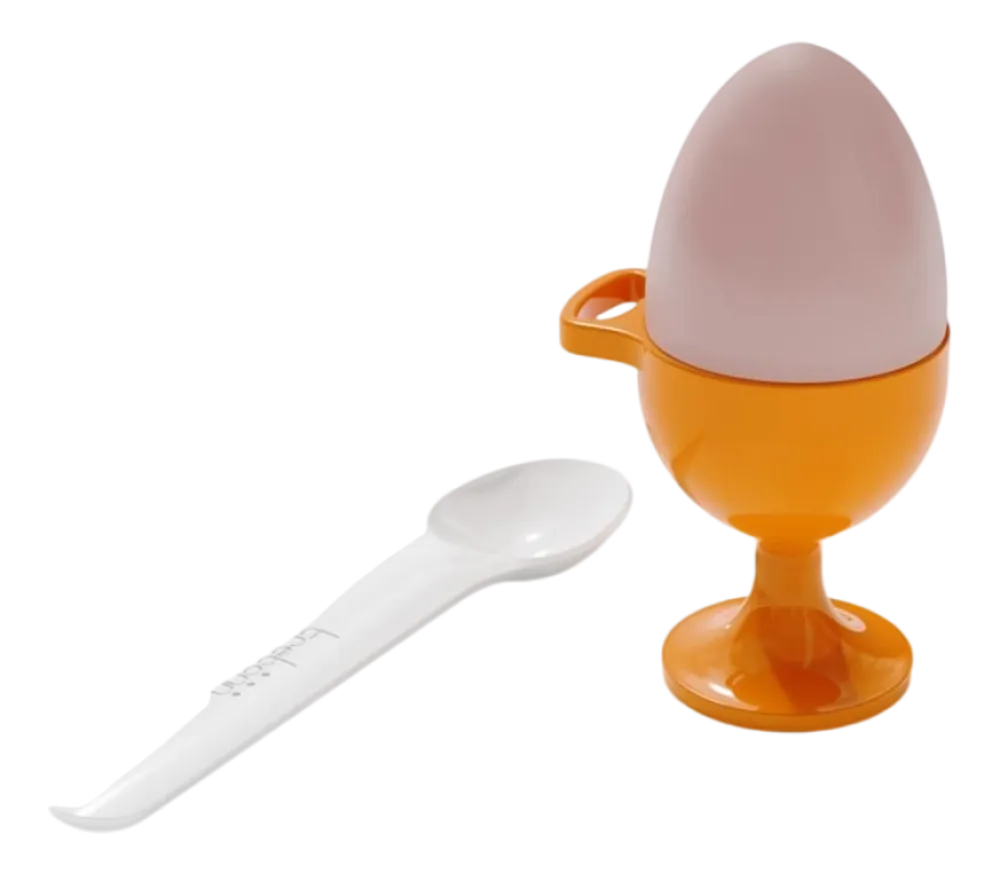 Trebonn Eierdop Met Lepel Oranje Discount