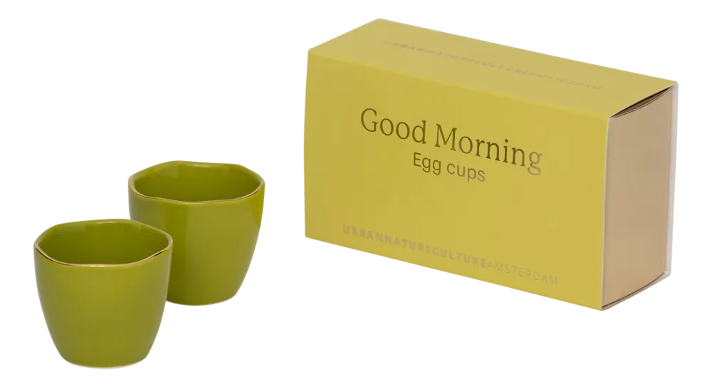 Urban Nature Culture Eierdop Good Morning Split Pea (Set van 2) Sale
