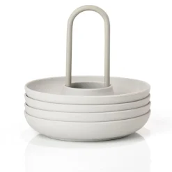 Zone Denmark Eierdop Warm Grey (4-Delig) Best