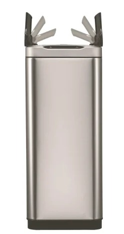 EKO afvalbak Recycle Phantom Sensor Bin 2x20L Mat RVS