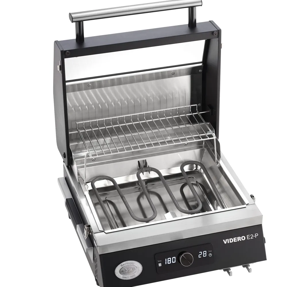 Rosle Elektrische Barbecue Rösle Videro E2-P Zwart