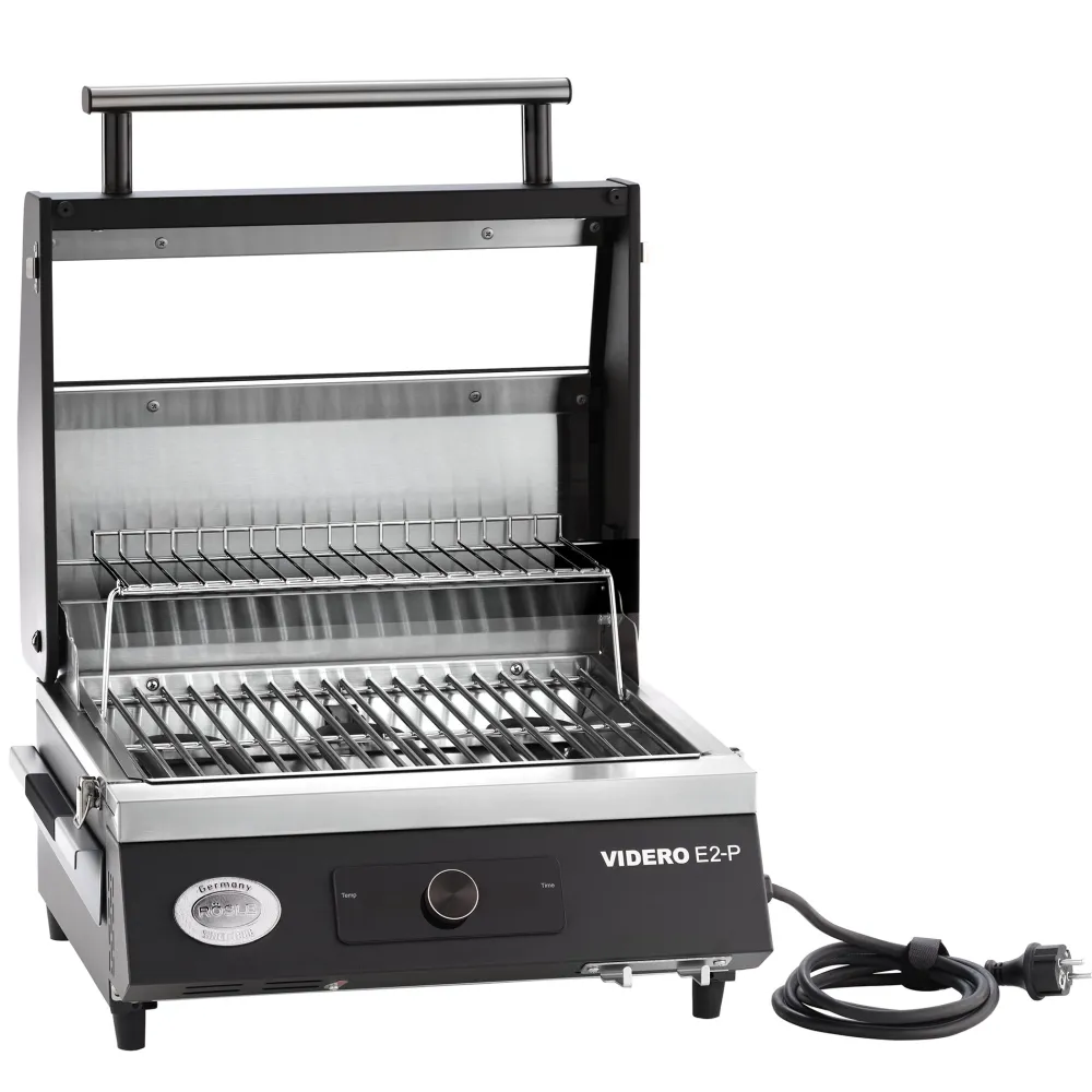 Rosle Elektrische Barbecue Rösle Videro E2-P Zwart